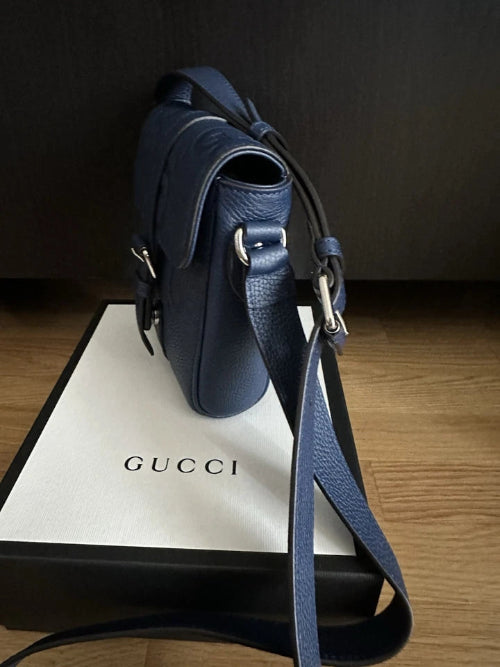 Gucci Jumbo GG Small Messenger Crossbody Bag