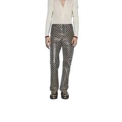 Gucci GG Shadow Leather Trousers BNWT