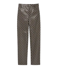 Gucci GG Shadow Leather Trousers BNWT