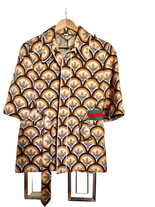 Gucci X Adidas GG Trefoil Shirt