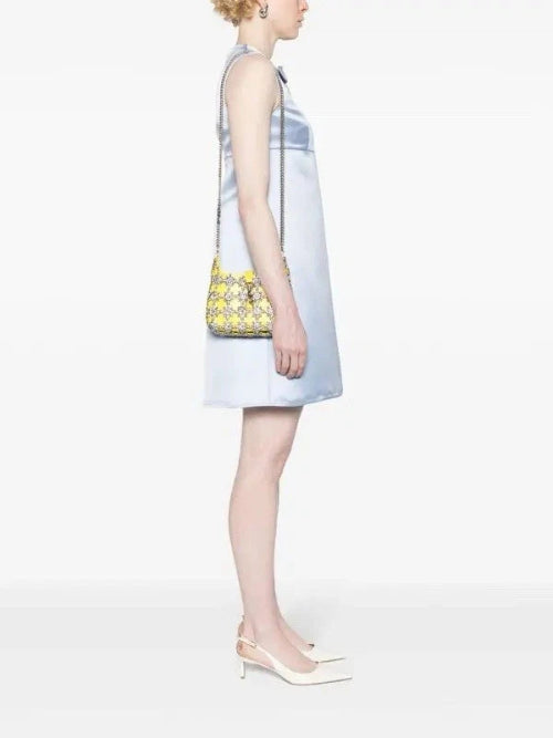 Gucci Jackie 1961 Leather & Crystal's Bag