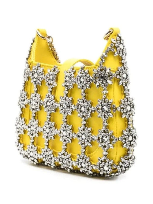 Gucci Jackie 1961 Leather & Crystal's Bag