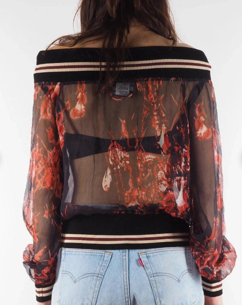 Jean Paul Gaultier Silk Top