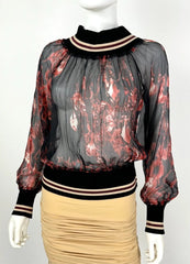 Jean Paul Gaultier Silk Top