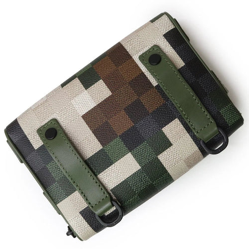 Louis Vuitton LV X Pharrell Williams Shoulder Bag Calfskin / Canvas Green