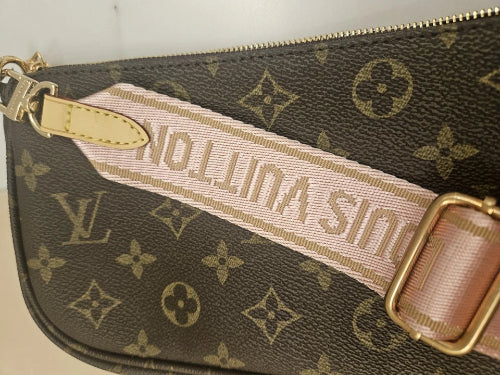 Louis Vuitton Crossbody Pink Strap Bag