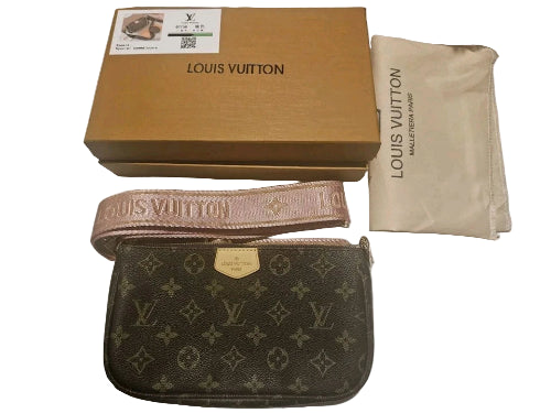 Louis Vuitton Crossbody Pink Strap Bag
