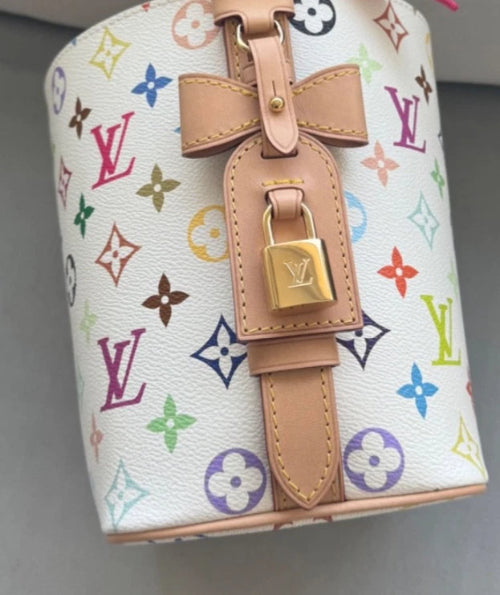 Louis Vuitton x Taskashi Murakami All In BB Multi Color Handbag