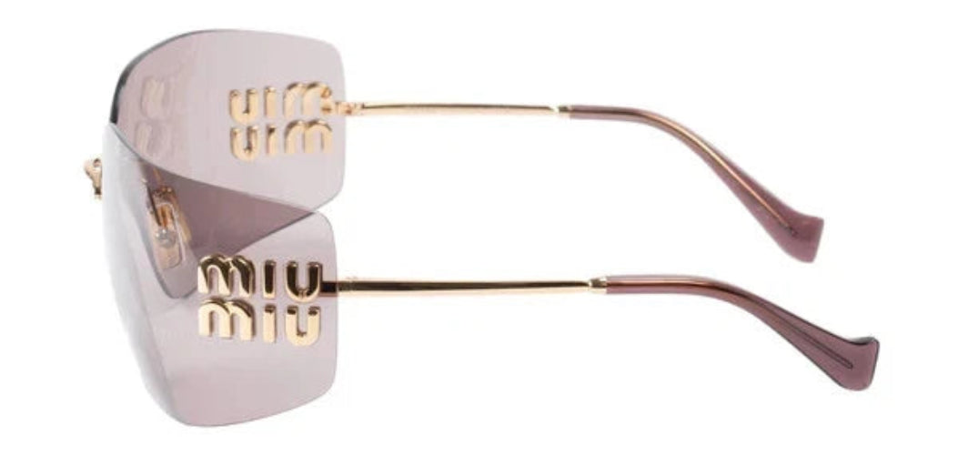 Pair of eyeglasses with a white frame on a white background
