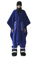 Moncler Goose Down Poncho Cape Coat