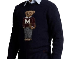 Morehouse Collection X Ralph Lauren Bear Sweater