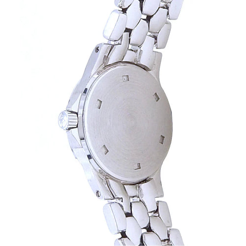 Patek Philippe Neptune 18k White Gold Mother Pearl Ladies Watch 4881/110G