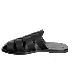 Prada Fisherman Leather Slides