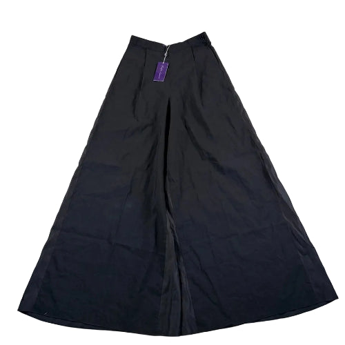 Ralph Lauren Purple Extra Wide Leg Pleated Pants