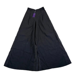 Ralph Lauren Purple Extra Wide Leg Pleated Pants