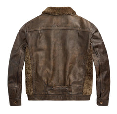 Ralph Lauren RRL Cowhide Grizzly Jacket