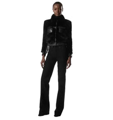 Tom Ford Women's Black Fur And Leather Jacket - BNWT
