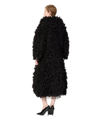 Valentino Women's Wool Knit Coat Black - BNWT