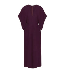 Valentino Garavani  Silk V-Neck Jumpsuit