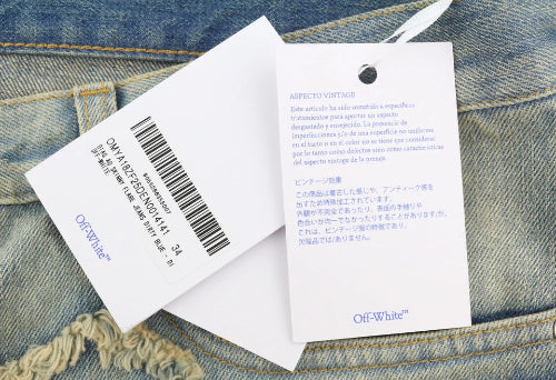 Off-White c/o VIRGIL ABLOH Diag Ao Denim Jeans