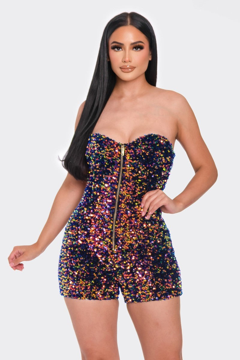 DISCO DAZZLE ROMPER